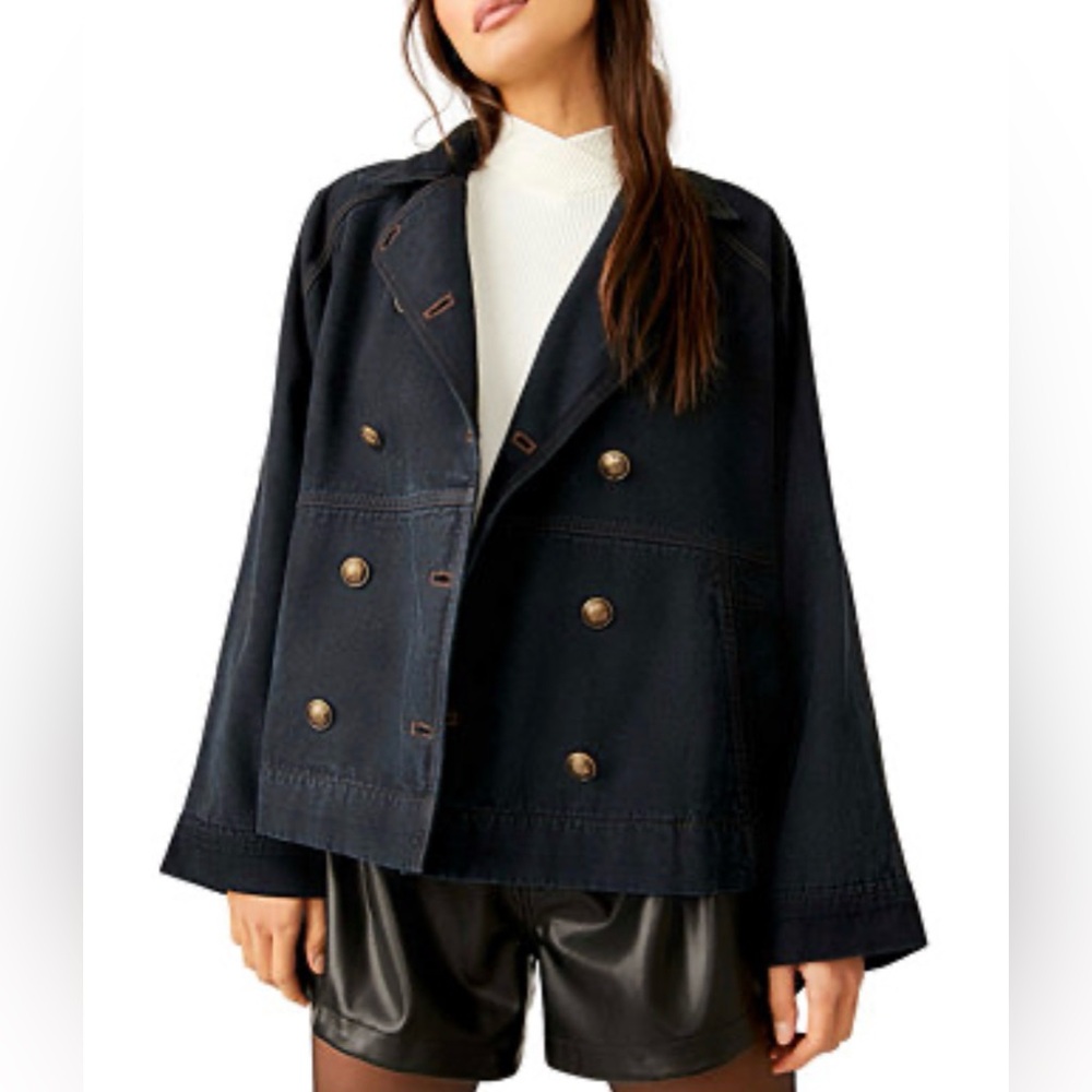 We the Free Viva Surplus Double-Breasted Jacket